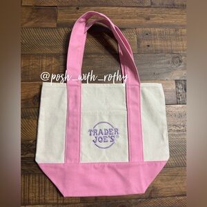 Trader Joe's Mini Canvas Tote Bag